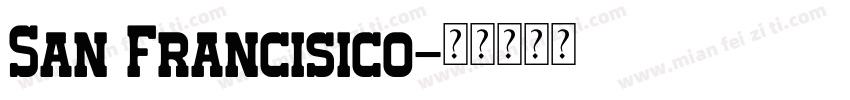 San Francisico字体转换